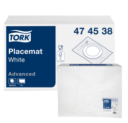 Set de table Tork Advanced 474539 1 épaisseur 420x270mm blanc 500 pièces