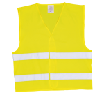 Veiligheidsvest Leina met opdruk "BHV " geel