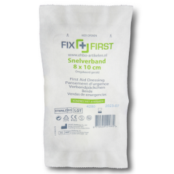 Snelverband FixFirst gerold 8x10cm