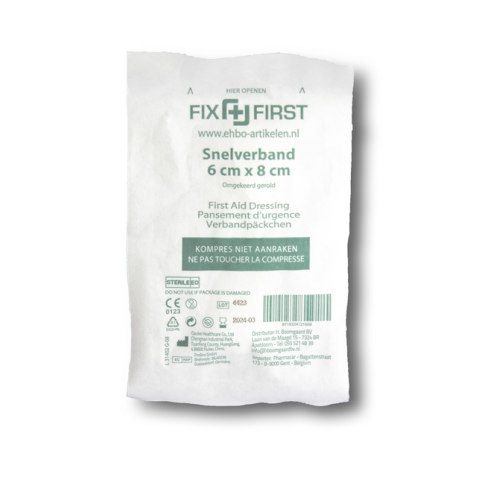 Snelverband FixFirst gerold 6x8cm