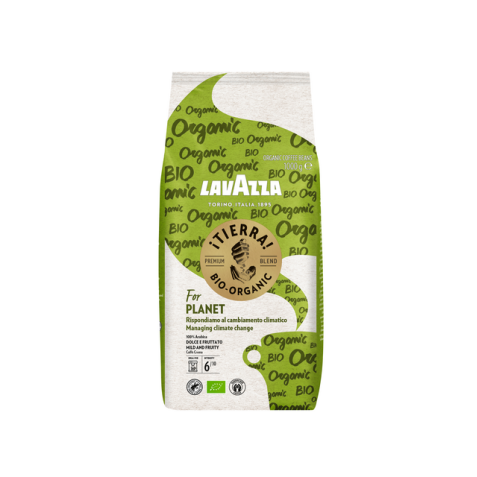 Koffie Lavazza bonen Tierra organic bio 1000gr