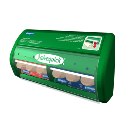 Pleisterdispenser Salvequick met inhoud