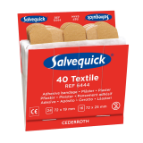 Pleister Salvequick navulling textiel 6 kaarten à 40 stuks 6444