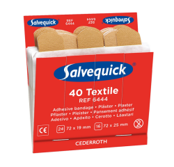 Pansements Salvequick recharge textile 6x 40 pièces