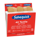 Pansements Salvequick recharge textile 6444 6 cartes 40 pièces