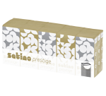 Mouchoirs Satino Prestige 113940 4 épaisseurs 15x 10 feuilles blanc