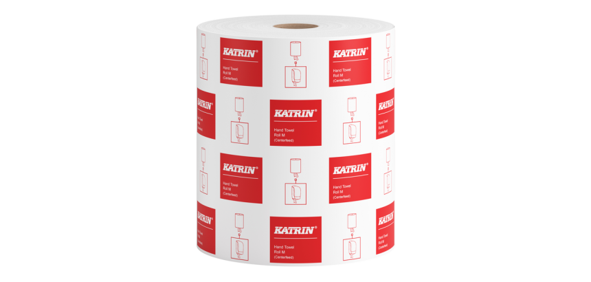 Poetspapier Katrin medium 1-laags 1000 vel wit 485049