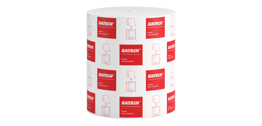 Katrin Hand Towels 460102 2 Ply White Medium 160m