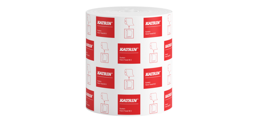 Essuie-mains Katrin 460102 2 épaisseurs blanc Medium 160m