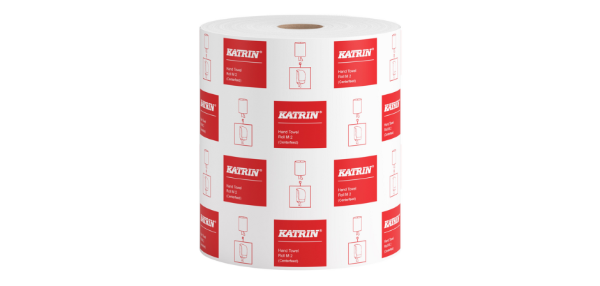 Essuie-mains Katrin 481911 Medium 2 épaisseurs 500 feuilles blanc