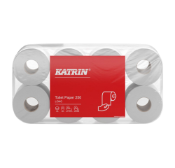 Papier toilette Katrin 3 épaisseurs 250 feuilles blanc