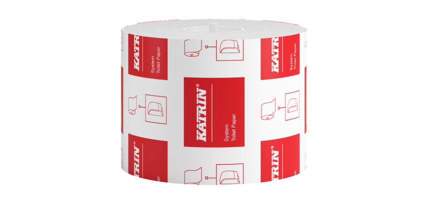 Papier toilette Katrin System 103424 2 épaisseurs 92m blanc