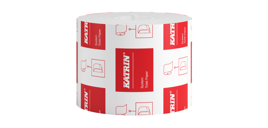 Papier toilette Katrin System 103424 2 épaisseurs 92m blanc