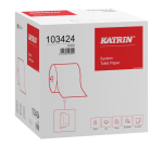 Papier toilette Katrin System 103424 2 épaisseurs 92m blanc