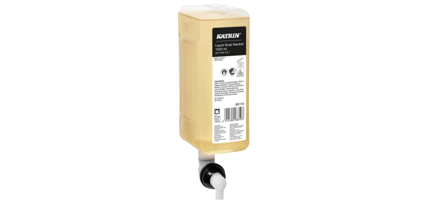 Savon mains Katrin Neutral 88110 liquide 1000ml