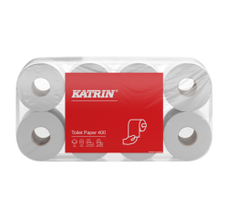 Toiletpapier Katrin 2-laags 400 vel wit 14293