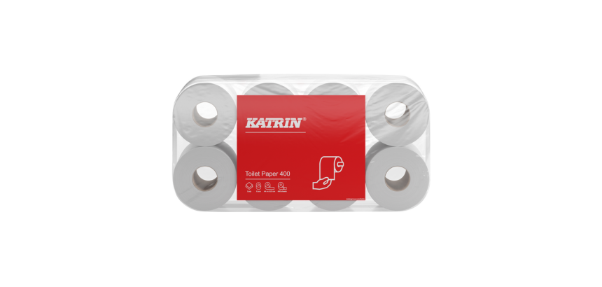 Toiletpapier Katrin 2-laags 400 vel wit 14293