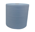 Poetspapier Katrin Industrial extra groot 3-laags 1000 vel blauw 464262