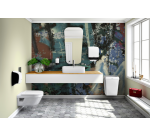 Poubelle Katrin 91851 Hygiène féminine 8 litres blanc