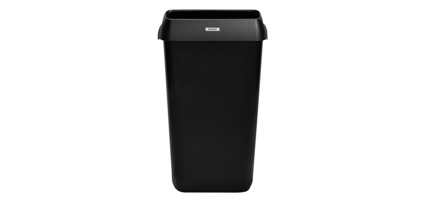 Poubelle Katrin 92261 ouverte 25 litres noir