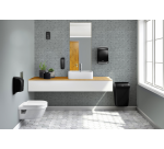 Poubelle Katrin 92261 ouverte 25 litres noir