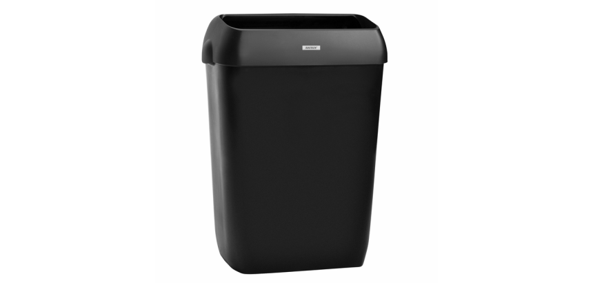 Poubelle Katrin 92285 ouverte 50 litres noir