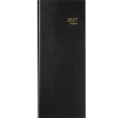 Agenda 2026 Brepols Saturnus Lima Long 1 day/1 page black
