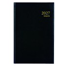 2027 Agenda Brepols Saturnus Lima 2 days/1 page black