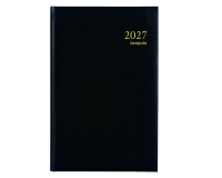 2027 Agenda Brepols Saturnus Lima 2 days/1 page black