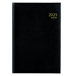 Agenda 2025 Brepols Minister Lima 1 jour/1 page noir