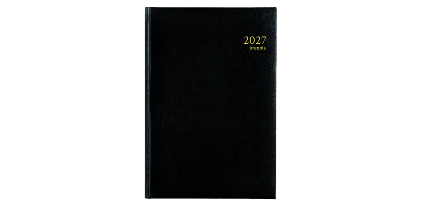 Agenda 2027 Brepols Minister Lima 1 jour/1 page noir