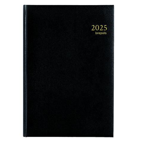 Agenda 2025 Brepols Minister Lima 1 jour/1 page noir