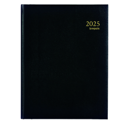 Agenda 2025 Brepols Ambassador Lima 1 jour/1 page noir