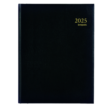 Agenda 2025 Brepols Ambassador Lima 1 jour/1 page noir