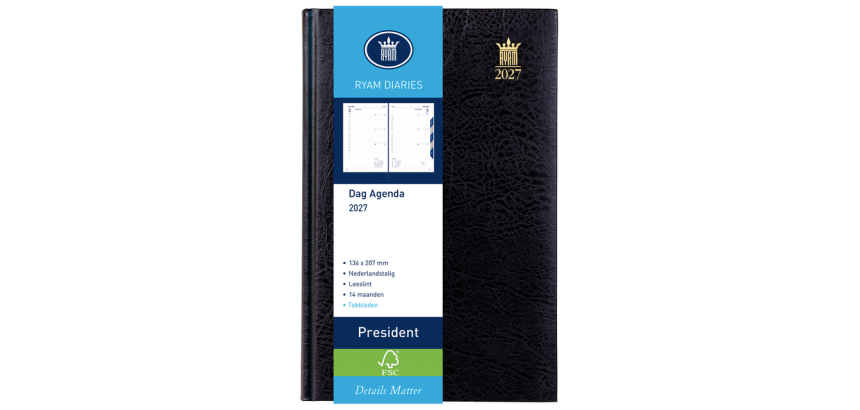 Agenda 2027 Ryam President Mundior 1dag/1pagina zwart