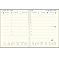 2027 Ryam Executive A5 Diary Refill 7 days/2 pages portrait