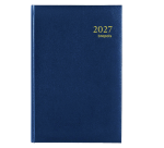 2027 Agenda Brepols Saturnus Lima 7 days/2 pages blue
