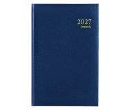 2027 Agenda Brepols Saturnus Lima 7 days/2 pages blue