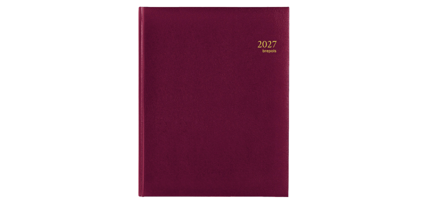 Agenda 2027 Brepols Concorde Lima 7dagen/2pagina's bordeaux