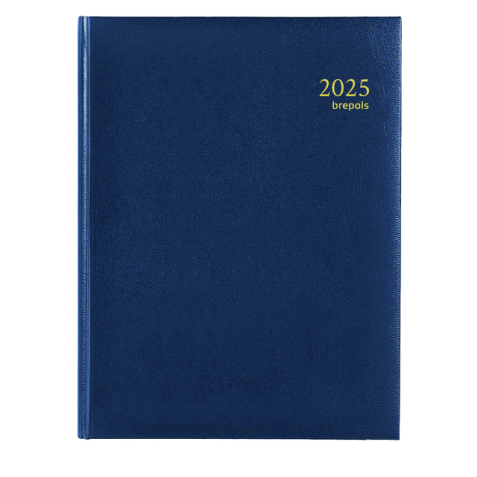 Agenda 2025 Brepols Ambassador Lima 1 jour/1 page bleu