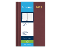 Agenda 2027 Ryam Efficiency Baladek 1dag/1pagina bordeaux