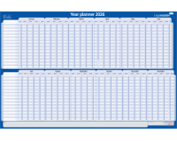 Planning projet 2026 Legamaster 90x60cm horizontal laminé (EN)
