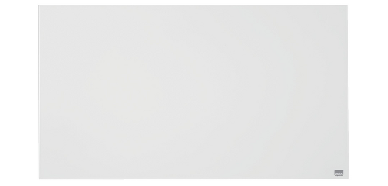 Nobo Impression Pro Glasplatte 126x71cm hochglanzweiß