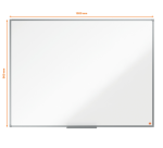 Nobo Essence Magnetic Metal Whiteboard 90x120cm