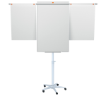 Flipchart Nobo mobil mit ausziehbaren Armen
