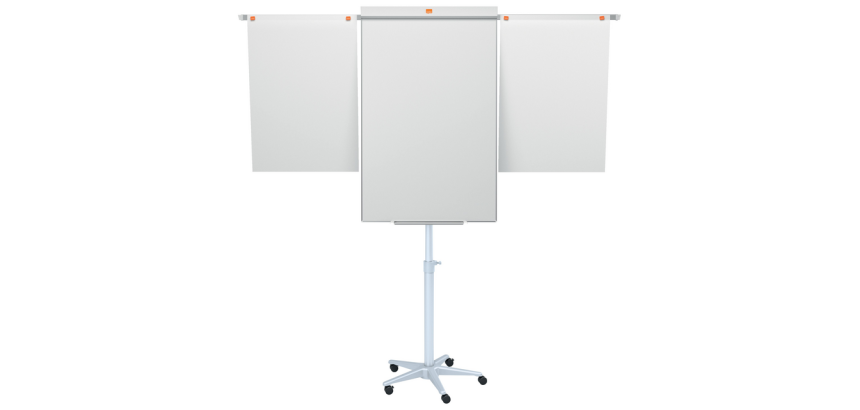Flipchart Nobo mobil mit ausziehbaren Armen