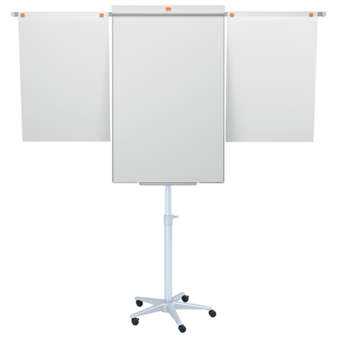 Chevalet de conférence Nobo Mobile acier bras coulissants