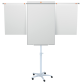Chevalet de conférence Nobo Mobile acier bras coulissants