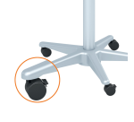 Flipchart Nobo mobil mit ausziehbaren Armen