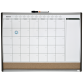 Whiteboard Nobo magnetische planner met prikbord van kurk 58,5x43cm